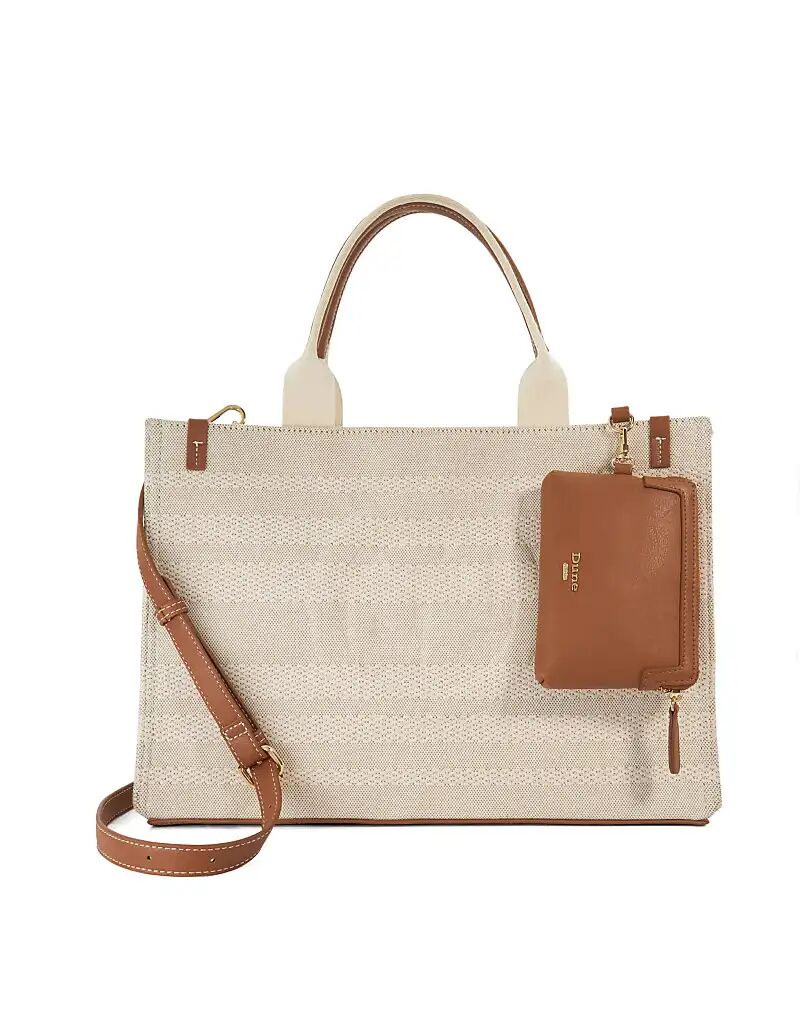 

Сумка-шоппер Dune London Deltra натурального цвета