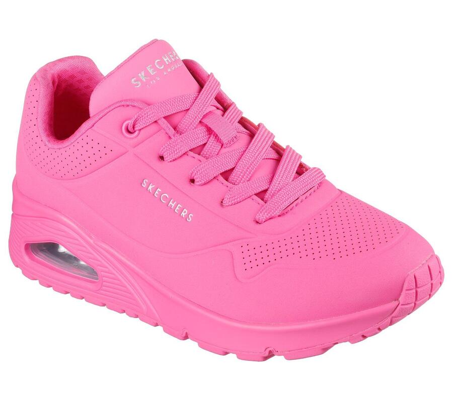 SKECHERS Женские кроссовки UNO STAND ON AIR розовые
