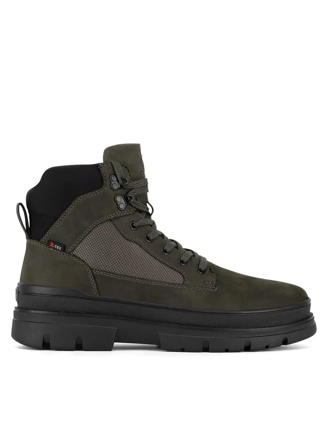 Rieker Revolution Lifestyle Туфли на шнуровке U1270-54, зеленые