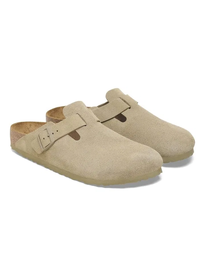 Тапочки Boston Birkenstock бежевый — фото 3