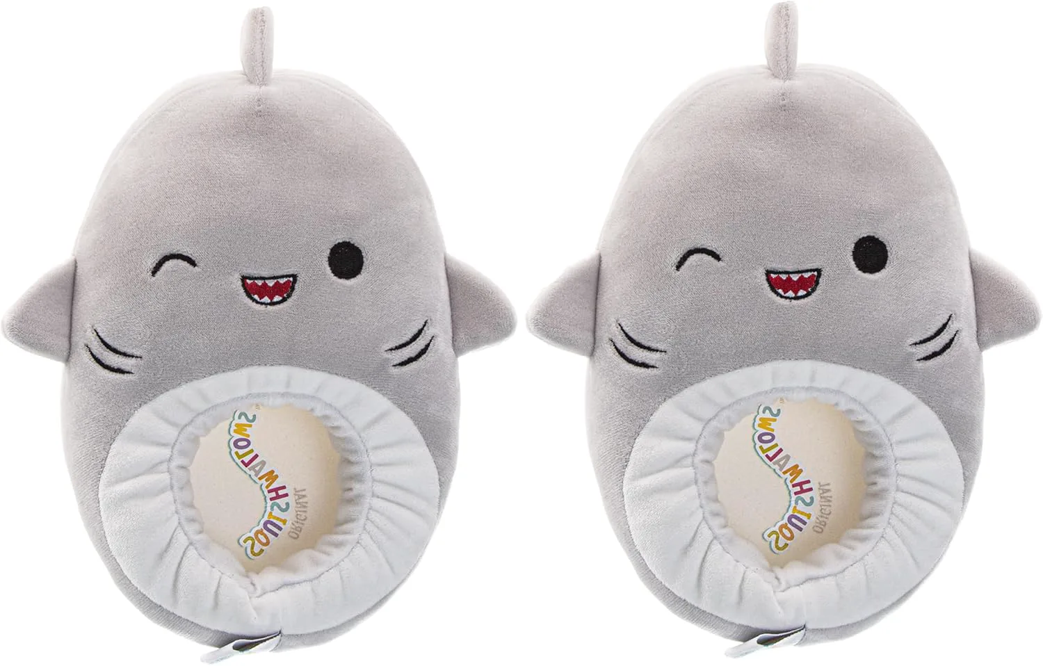 Мягкие плюшевые тапочки Squishmallows, легкие, теплые и удобные, тапочки для дома для детей и взрослых (размеры 11-1 для маленьких детей / 2-5 для больших детей / 5-10 для взрослых) — фото 4
