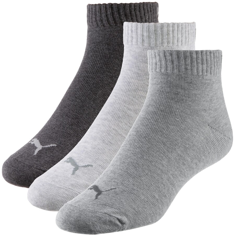 

Носки по щиколотку PUMA Ankle Socks, цвет dark grey/mottled grey