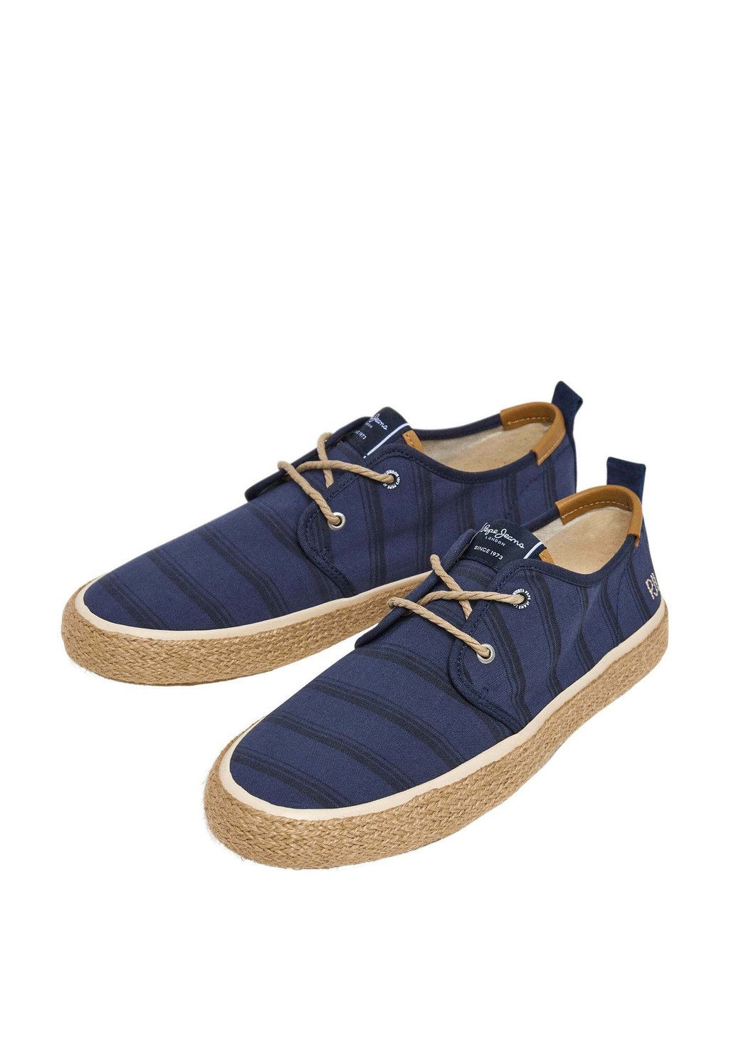Повседневные туфли на шнуровке Espadrilles Pepe Jeans, темно-синий — фото 2