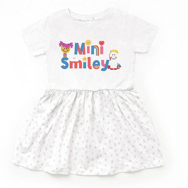 

Платье для малышей Mini smiley icons unicorn The Juniper Shop, White Spot