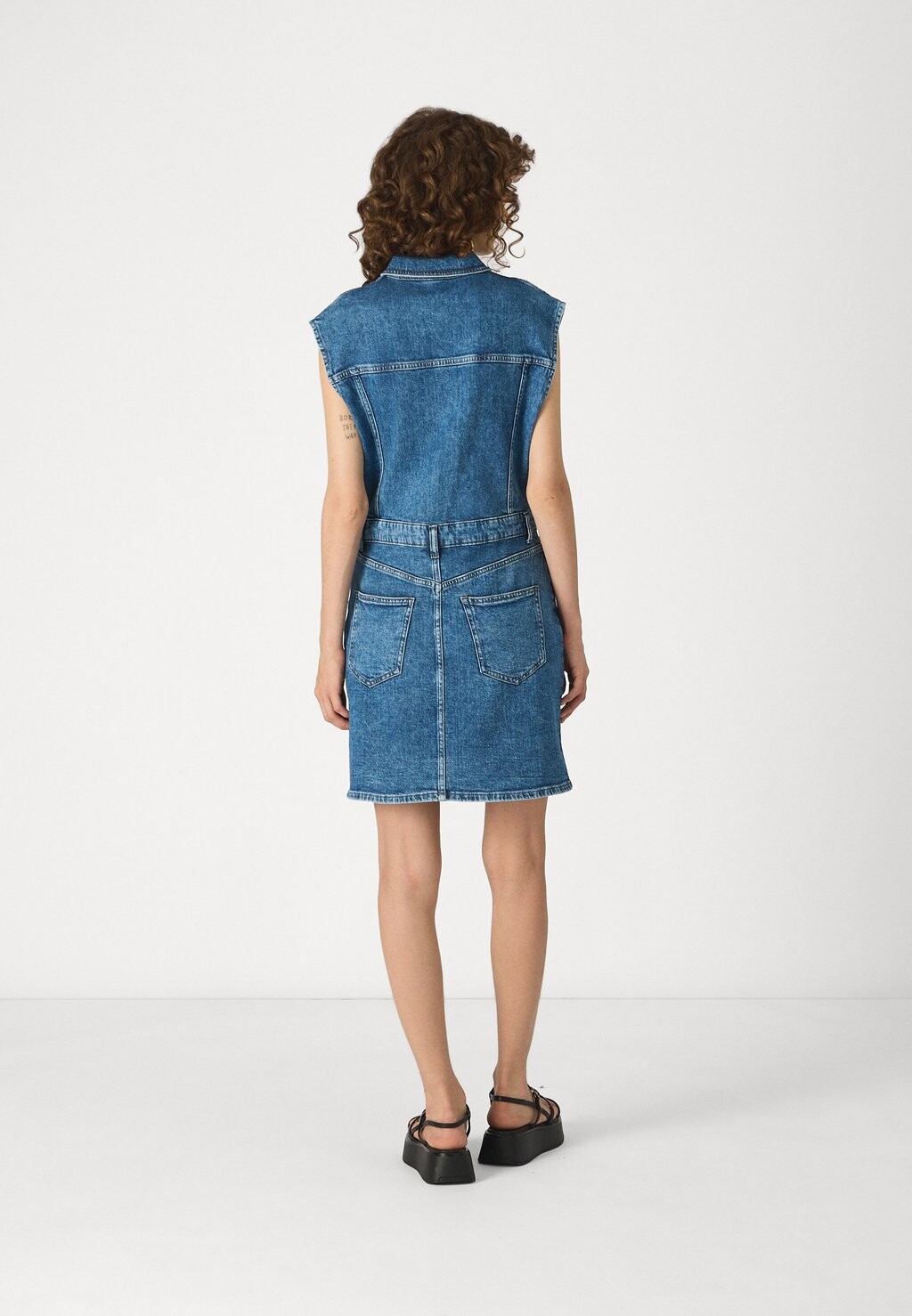 

Джинсовое платье ONLMINA DRESS ONLY, синий деним