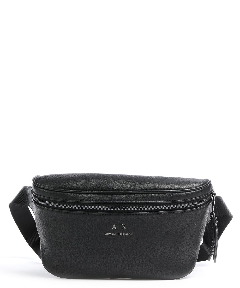 

Поясная сумка Armani Exchange с логотипом, черный