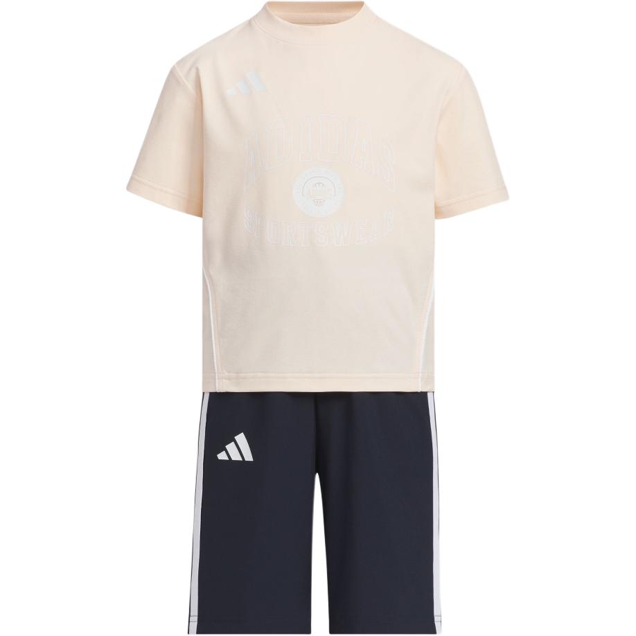 

Повседневная спортивная одежда Climacool Sportswear Blessing Orange/Legend Ink для детей 3-7 лет Adidas, оранжевый