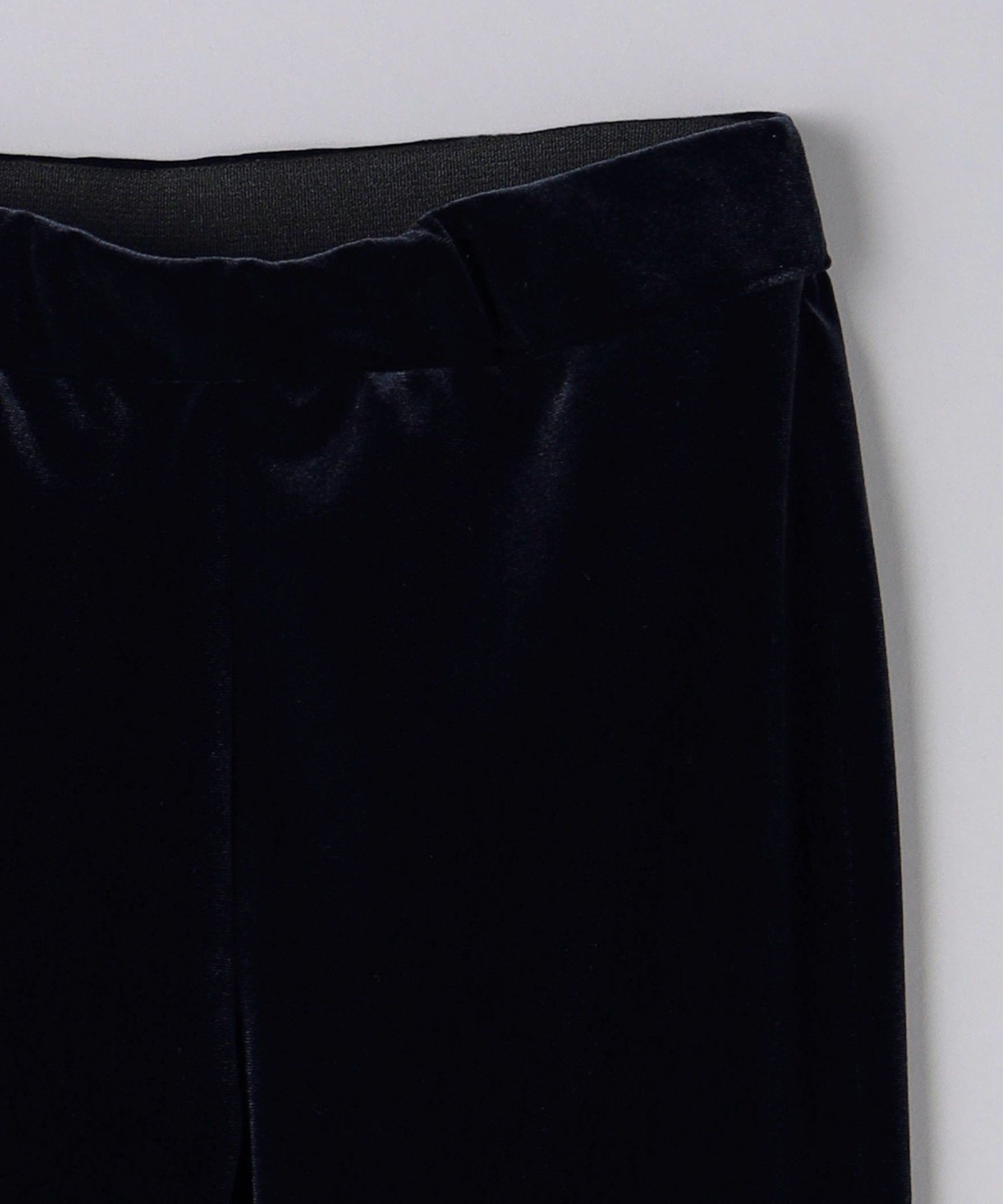 Велюровые брюки-клеш для детей 110-120 см United Arrows, NAVY — фото 3