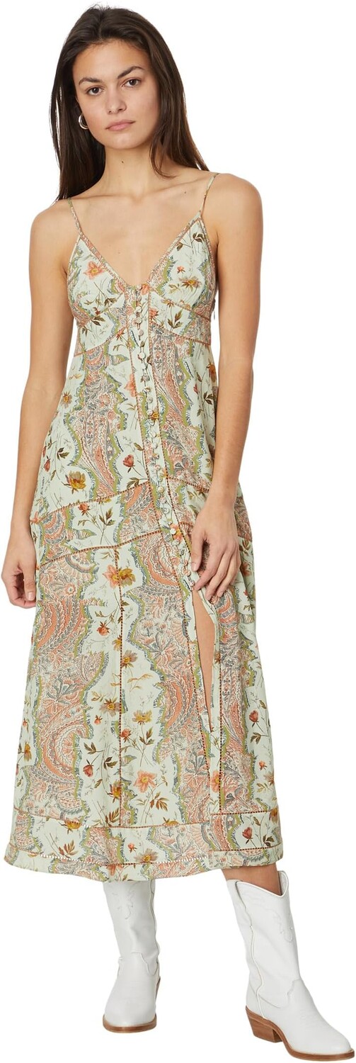 

Платье AllSaints Dahlia Cascade Dress, цвет Spring Green