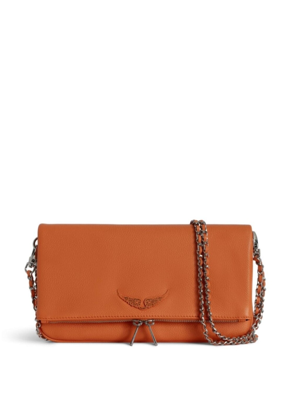 

Zadig&Voltaire рок кожаный клатч, оранжевый