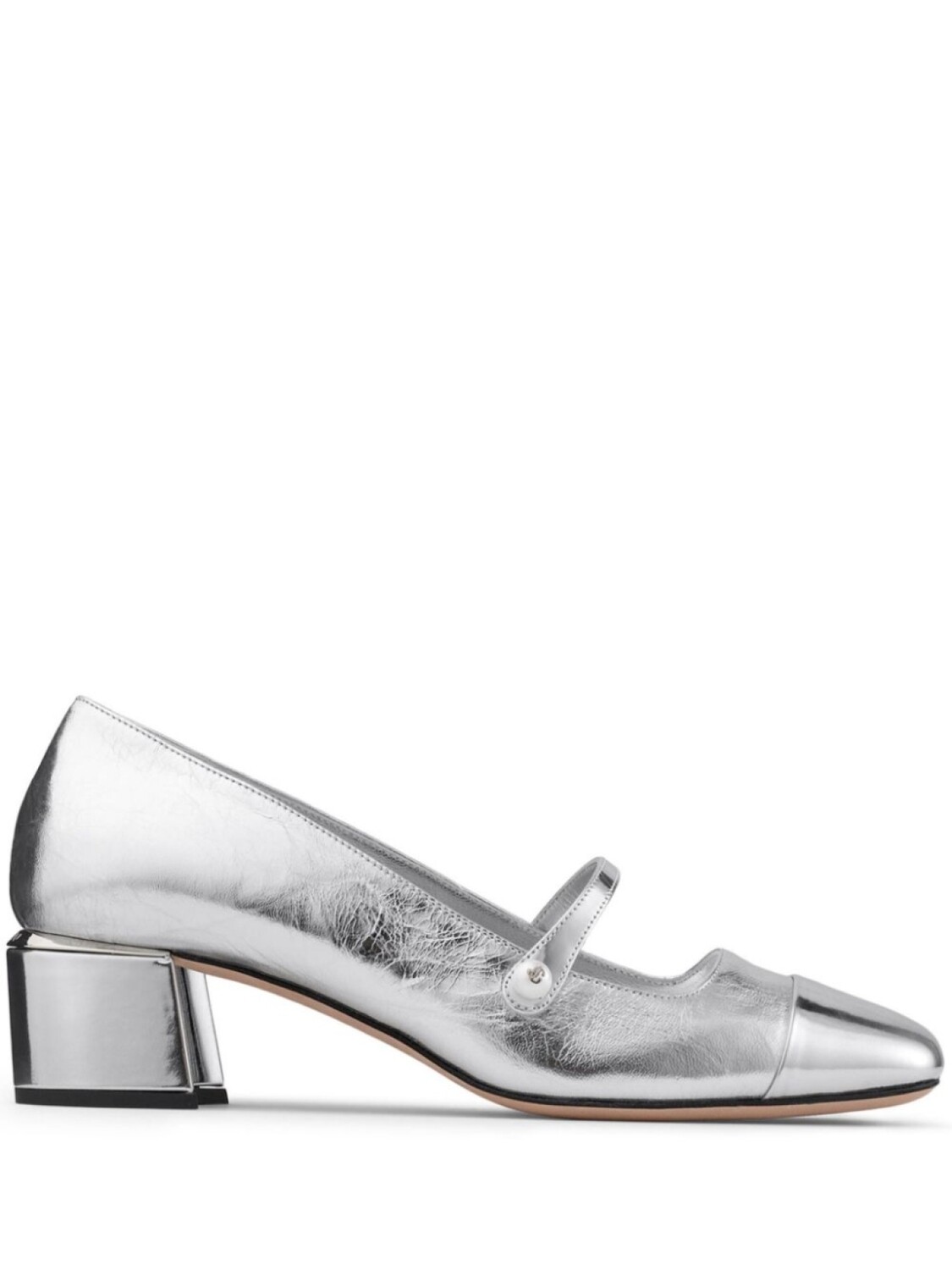 Туфли Elisa 45 Jimmy Choo, серебряный