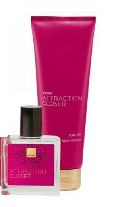 

AVON ATTRACTION CLOSER SET 2 КОСМЕТИЧЕСКАЯ ВОДА 30 МЛ + БАЛЬЗАМ 125 МЛ