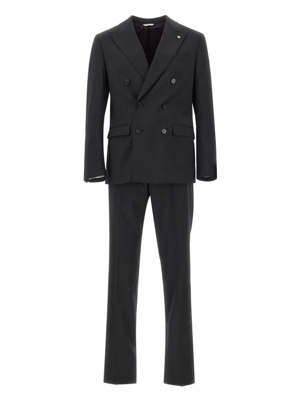 

Двубортный костюм Manuel Ritz, черный