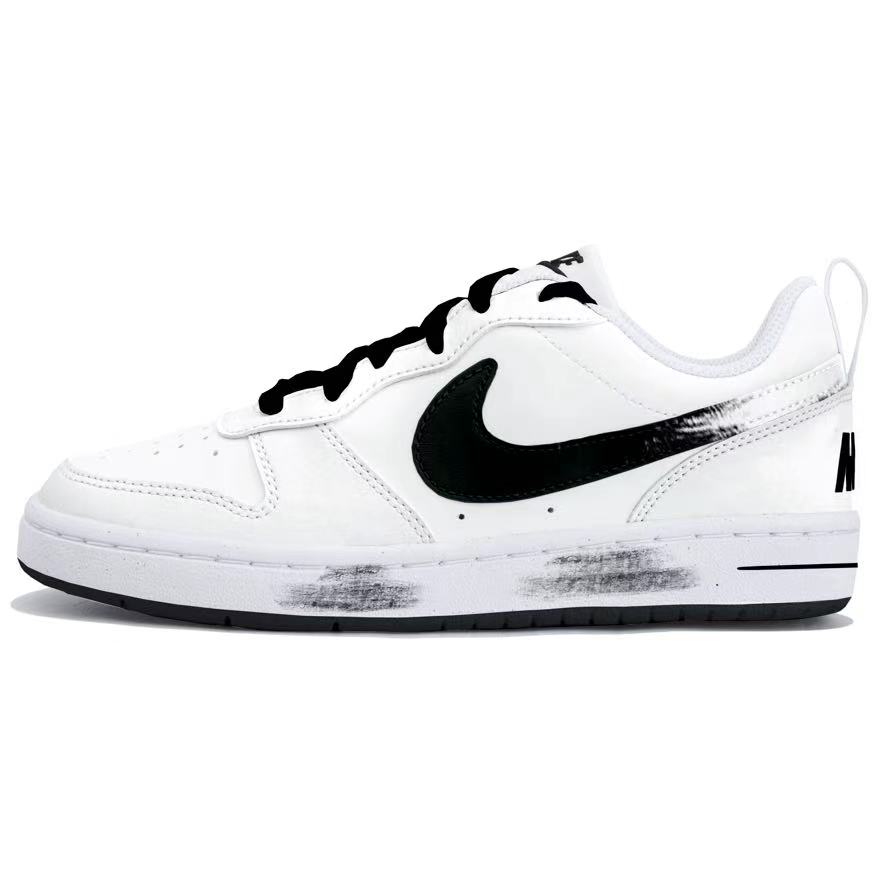 

Court Borough Plain Ink Low top детские скейтборд кроссовки подростковые Nike, черный/белый