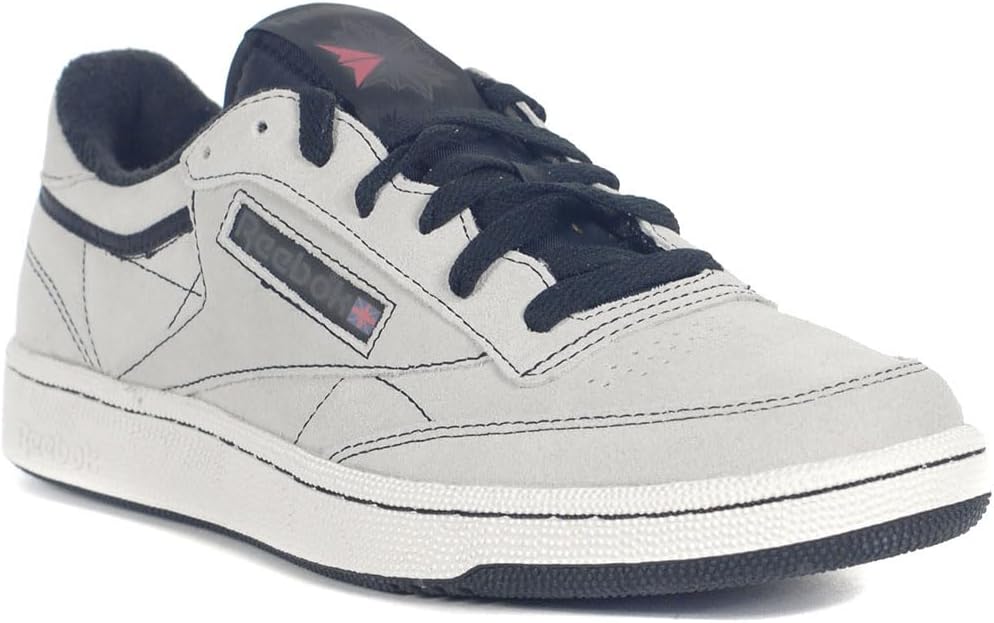 Кроссовки Reebok Club C 85 Vintage для взрослых, унисекс, черный/серый — фото 2