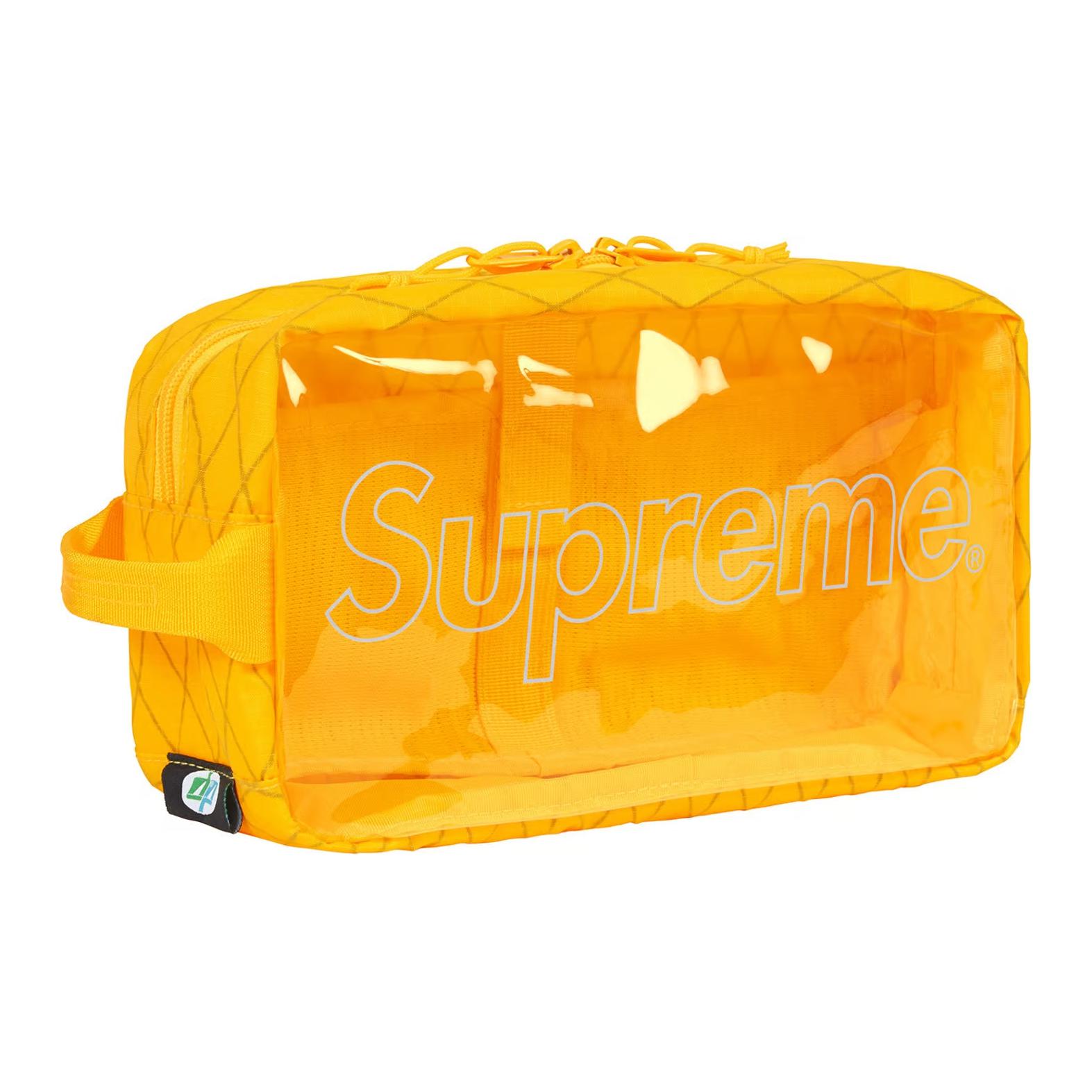

Supreme Пластиковый дорожный чехол для хранения унисекс ярко-желтый