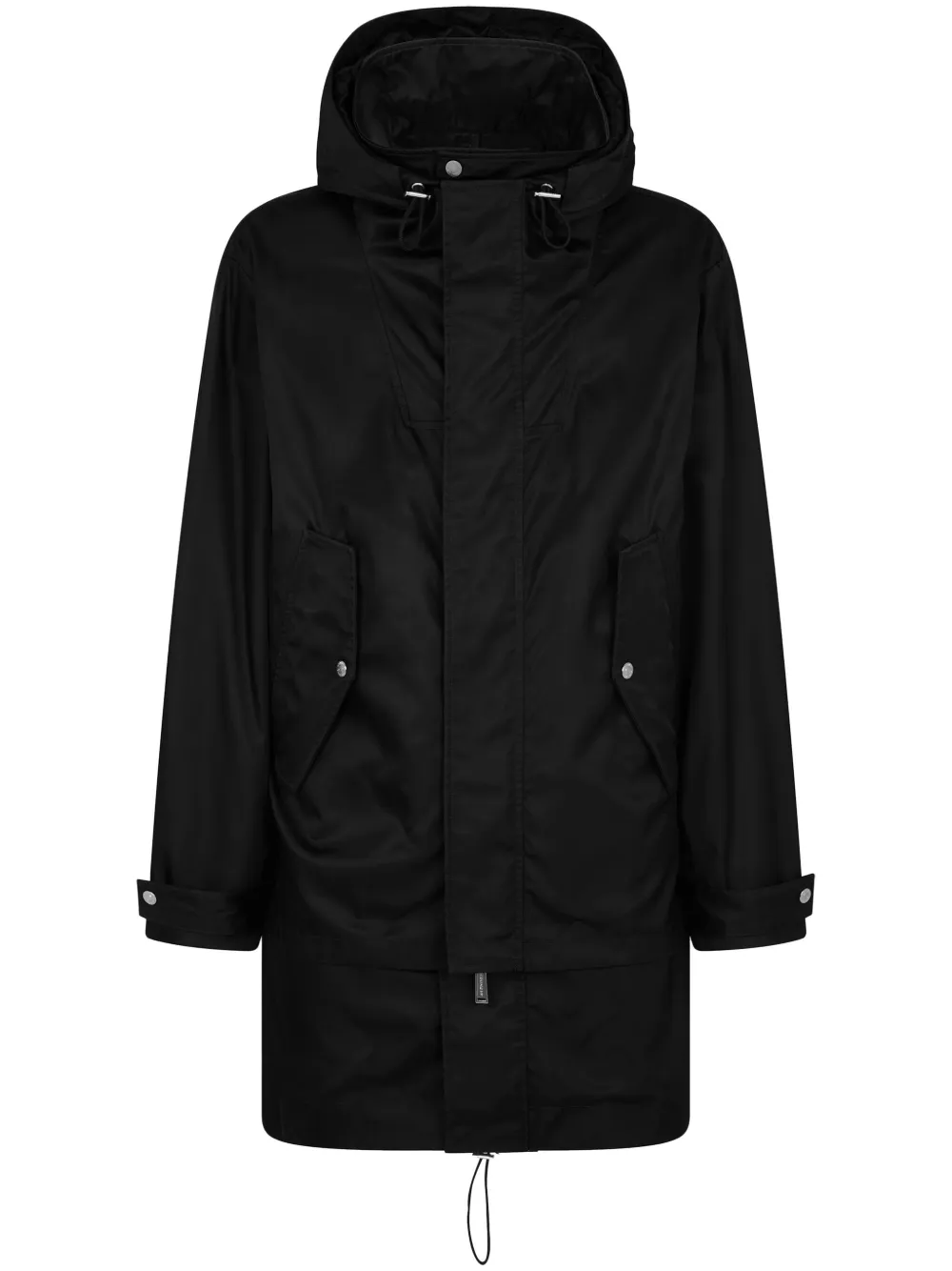 

Пальто с капюшоном и логотипом DSQUARED2, черный