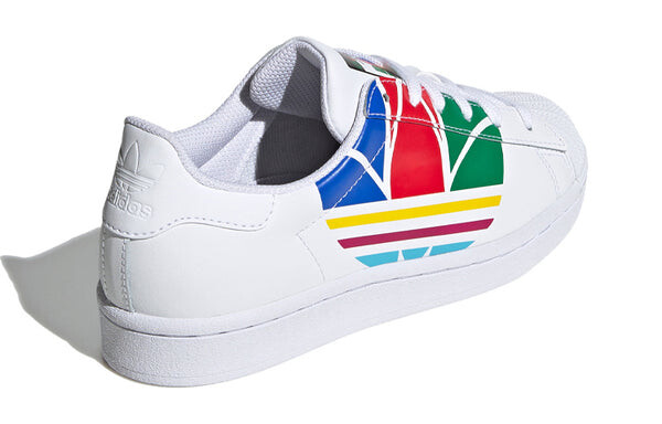 Кроссовки superstar pure j Adidas, белый — фото 4