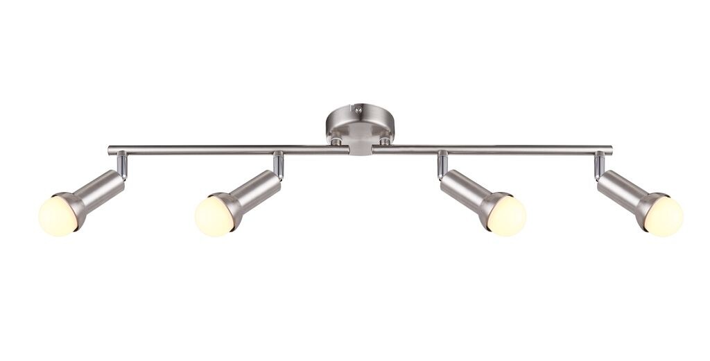 

Потолочный светильник Globo Dl никель матовый, хром, 4Xe14 Led 56044-4 Globo Lighting, серебро