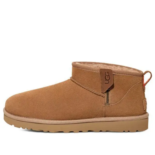 

Кроссовки classic ultra mini zip boot 'chestnut orange soda' Ugg, мультиколор
