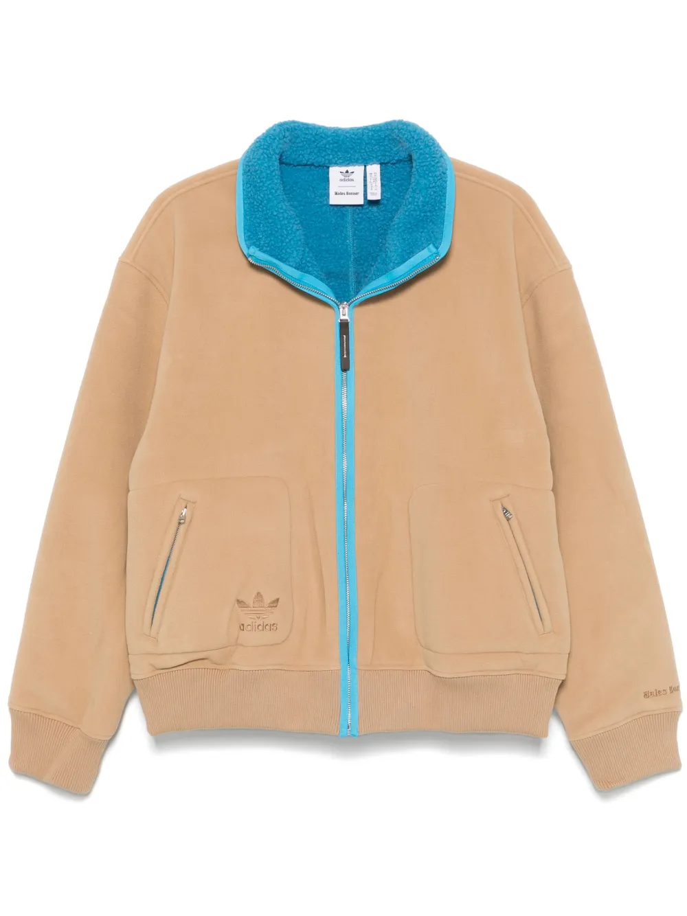 

Флисовая куртка из коллаборации с Wales Bonner Adidas, нейтральный