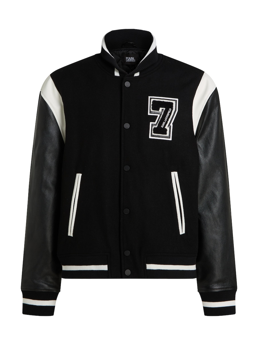 

Куртка межсезонная Karl Lagerfeld Varsity, черный