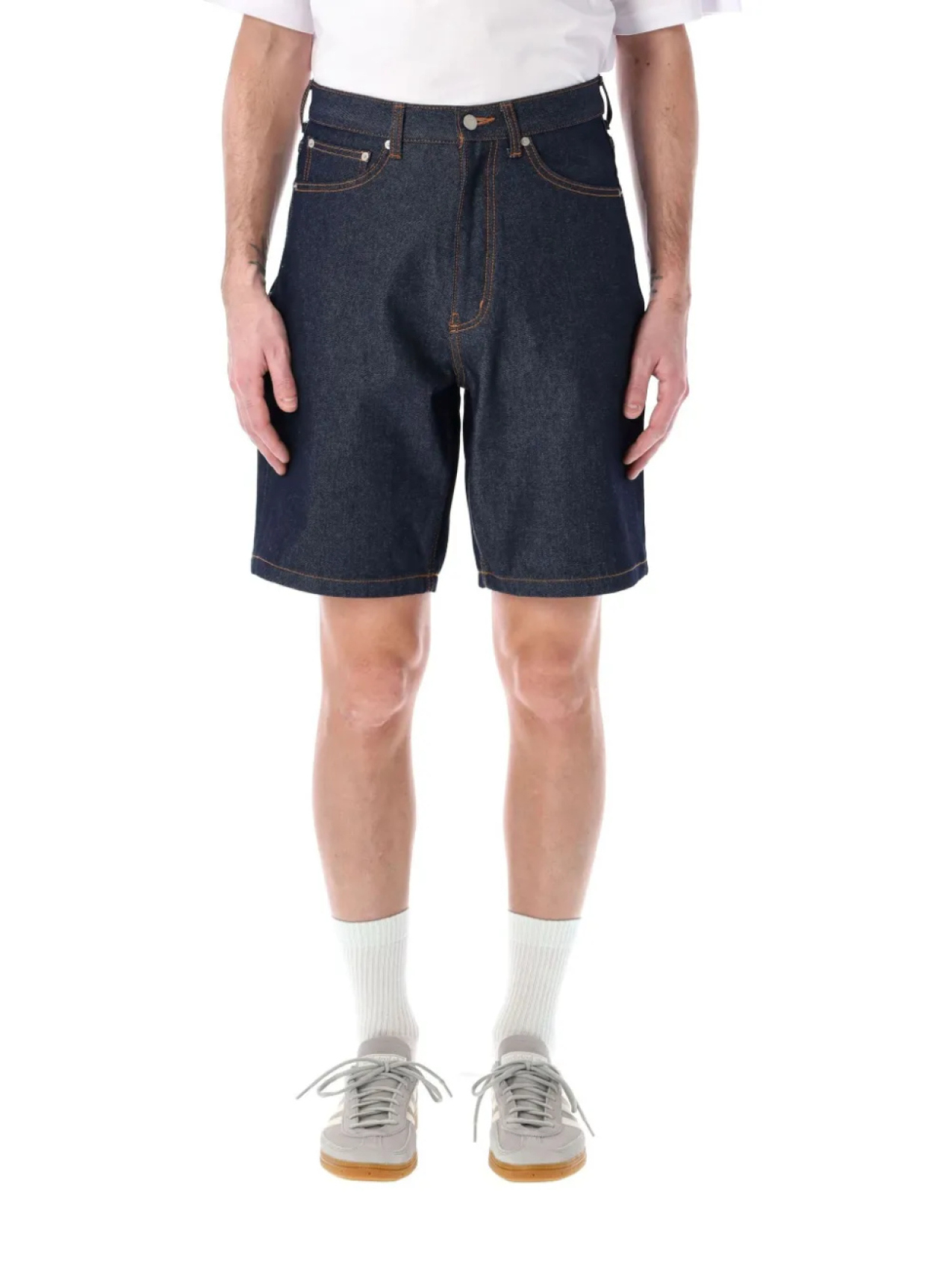 

Джинсовые шорты с нашивками XLarge, синий