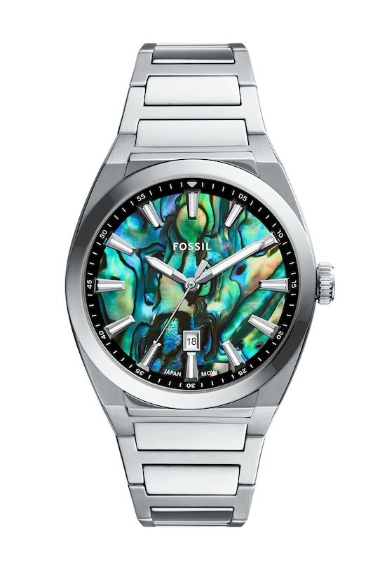 

Часы Fossil, серебряный