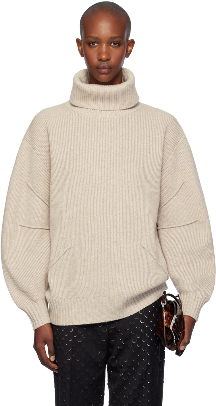 

Бежевый водолазка Apex Helmut Lang