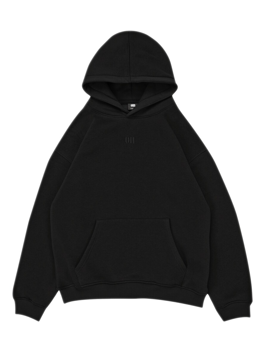 

Толстовка Ossy Homer Oversize черный Hoodie - 3-Faden, innen angeraut, mit Fleece, черный