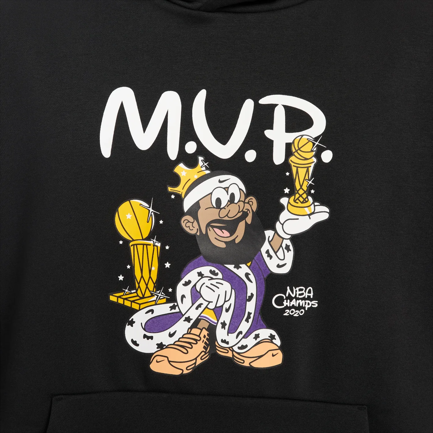 Худи Nike LeBron 'Bubble Boy', черный — фото 2
