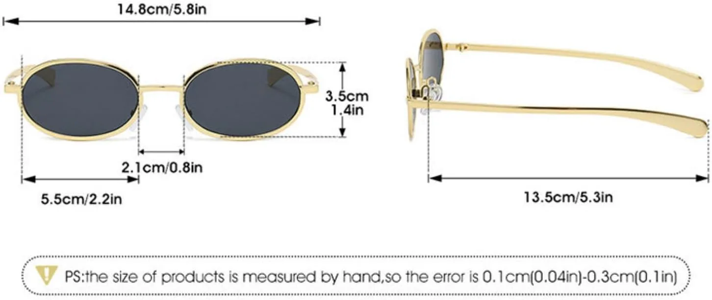 

Солнцезащитные очки COTIA в стиле ретро, ​​маленькие овальные, для женщин и мужчин, с металлической оправой, модные, в стиле 90-х, милые, декоративные, Silver Grey