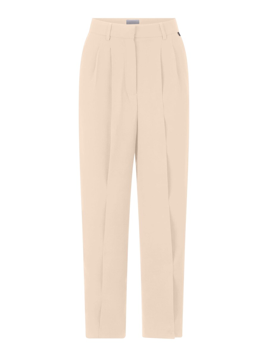 

Свободные брюки со складками спереди Rich & Royal, бежевый