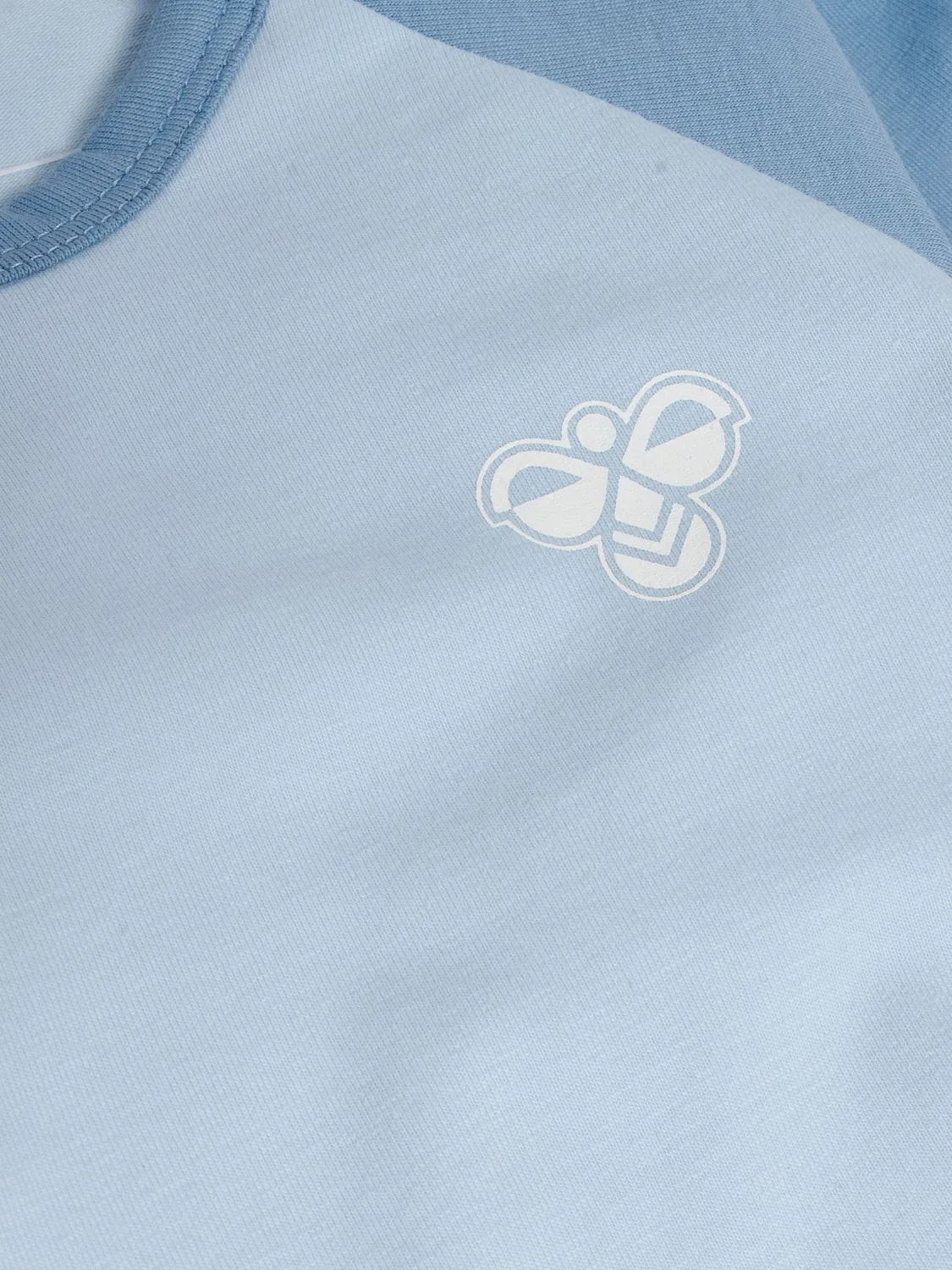 Боди с реглан-рукавами, Hummel, faded denim