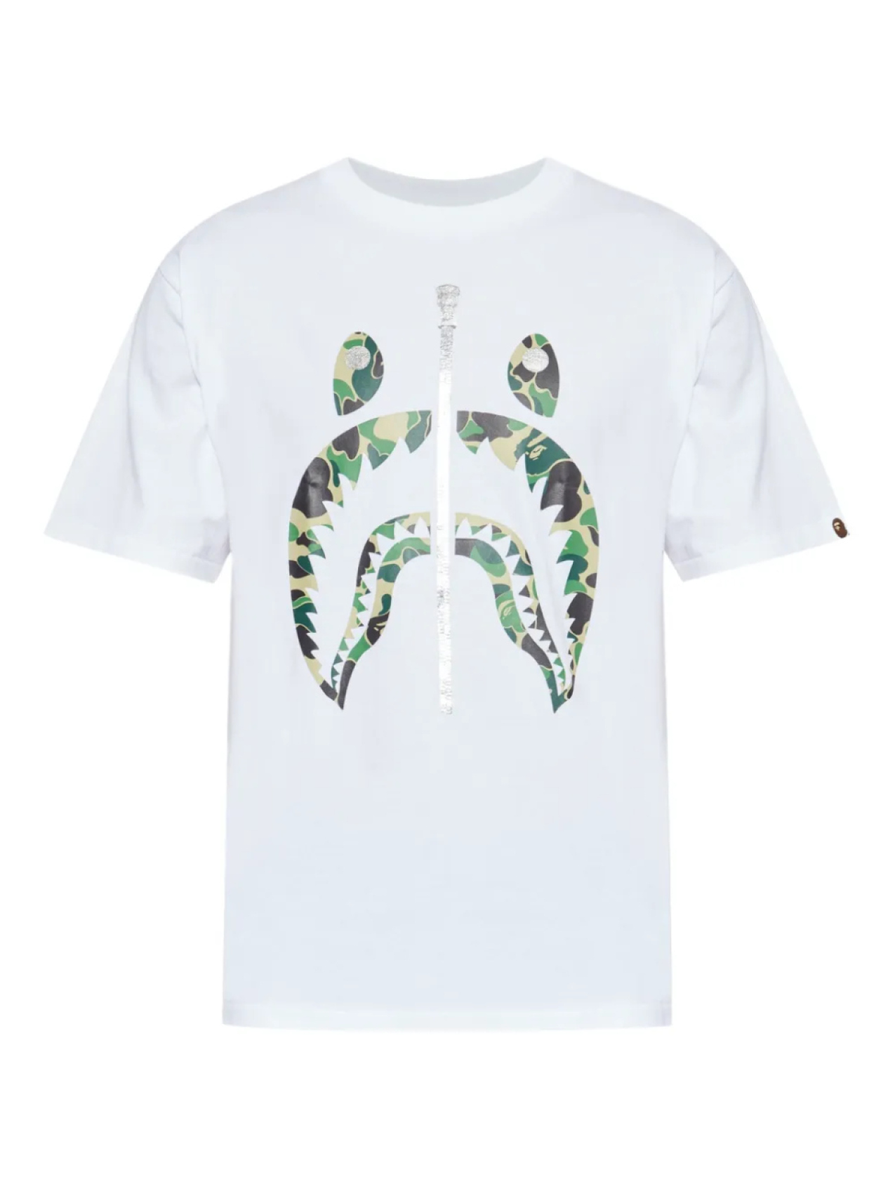 

A BATHING APE футболка с графичным принтом, белый