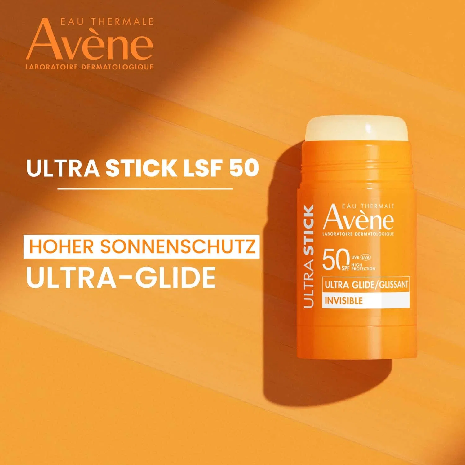 Стик AVÈNE Sun Care Ultra Glide SPF 50 для губ и шрамов Avene — фото 2