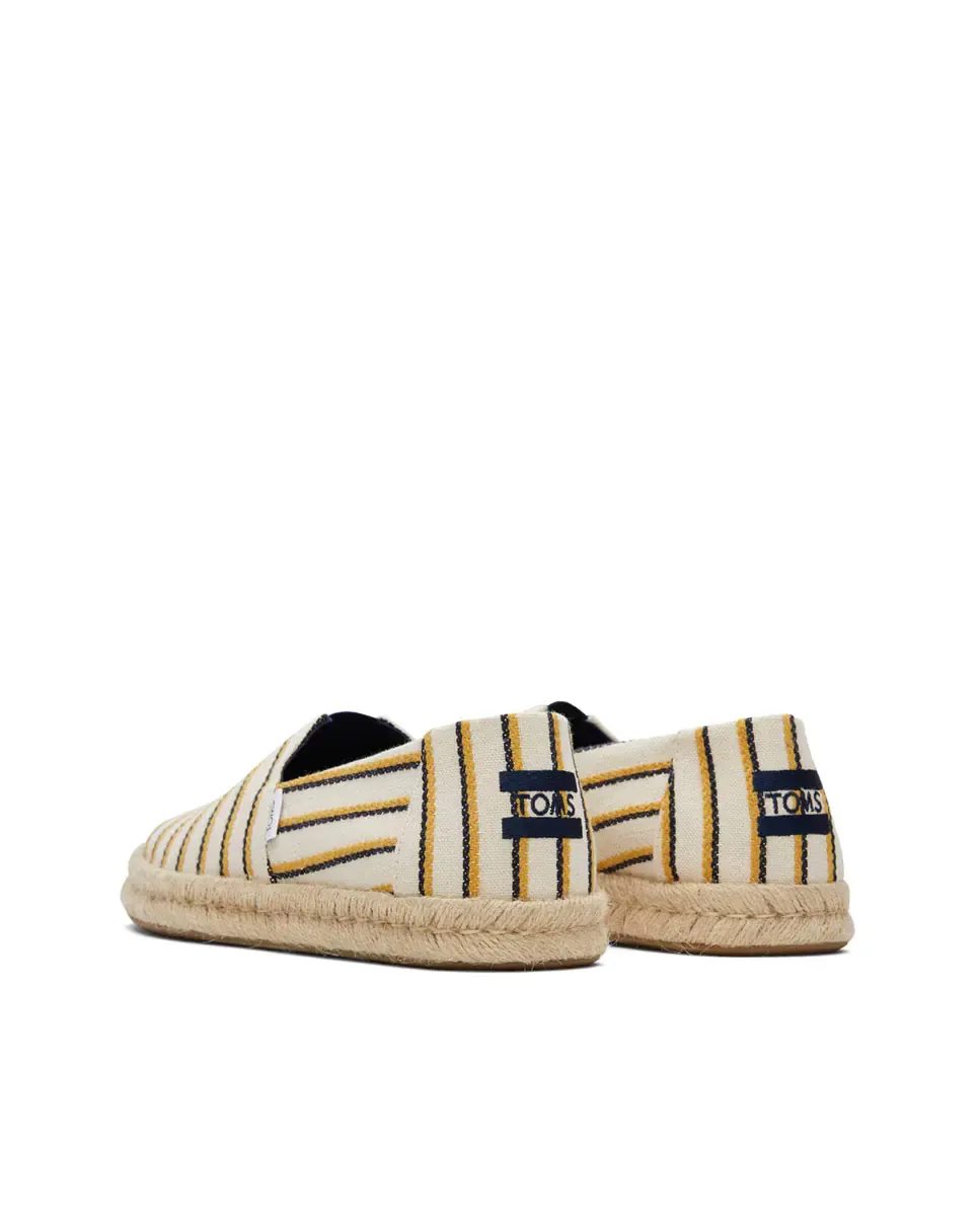 Мужские эспадрильи Rope 2 из хлопка с подошвой из джута Toms, Natural — фото 2