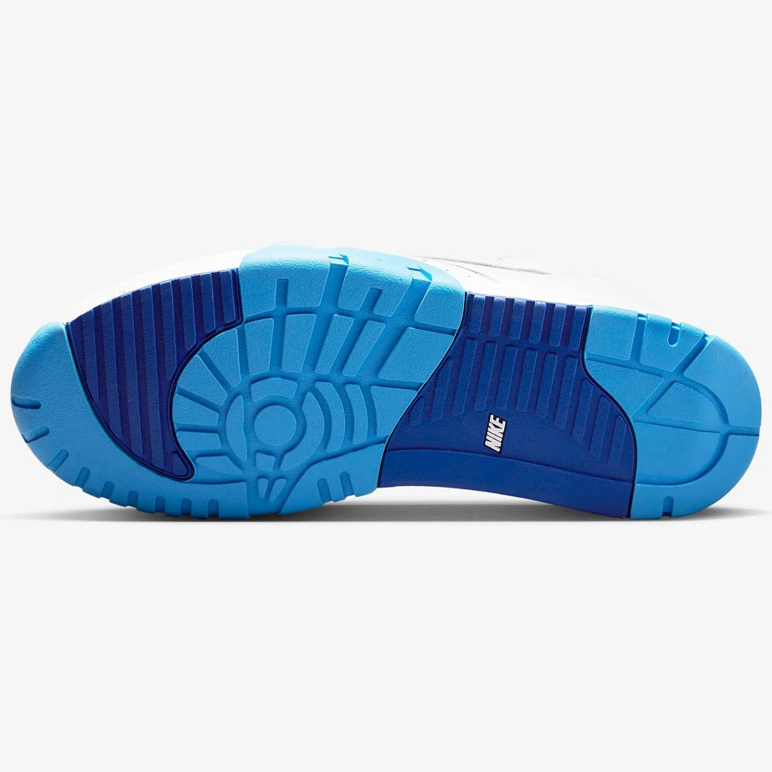 Мужские баскетбольные кроссовки Nike Air Trainer 1, белый/черный-средне-серый, размер 41 EU, белый, черный, средне-серый, размер 43 EU — фото 4