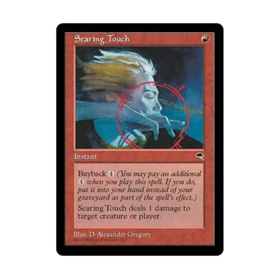 

CCG Обжигающее прикосновение (U), MTG - Tempest