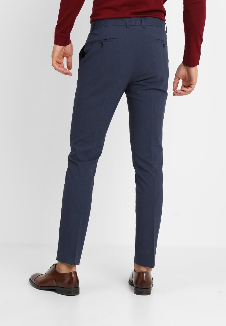 

Костюм Plain Mens Suit Lindbergh, синий меланж