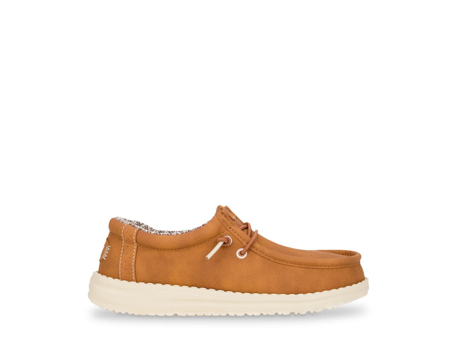 Слипоны HEYDUDE Wally Classic Slip-On - Kids', коричневый — фото 2