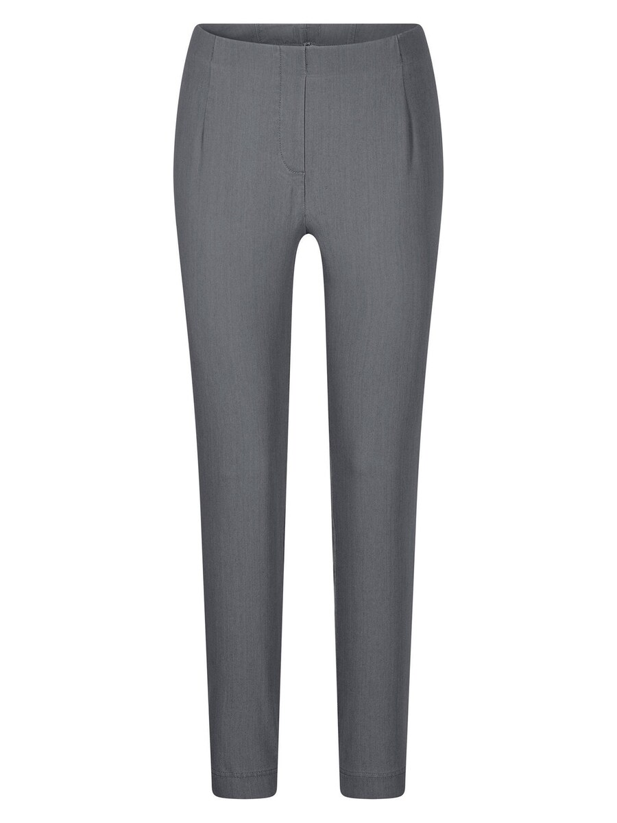 

Узкие брюки со складками спереди Goldner Louisa, Basalt Grey