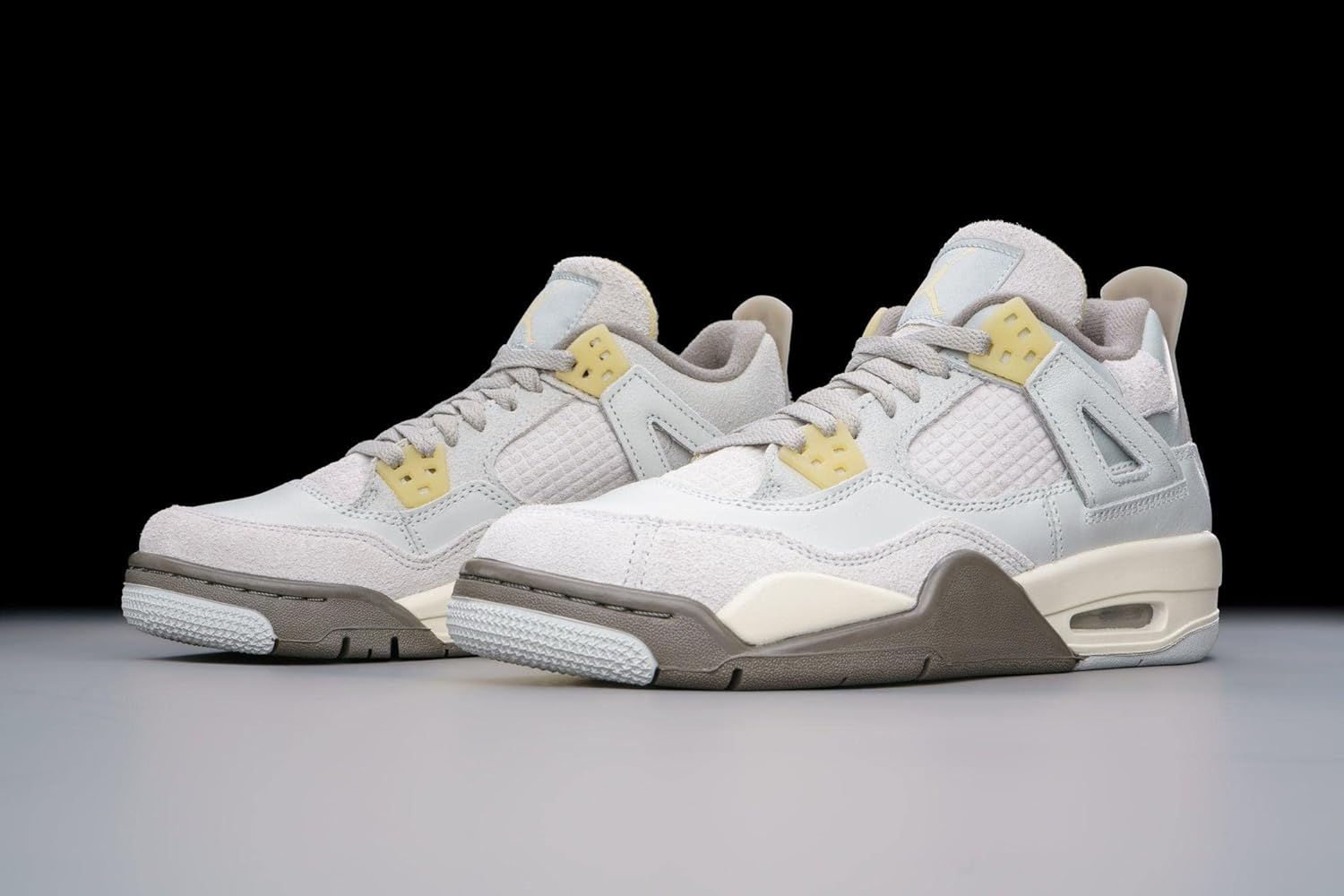 Мужские кроссовки Nike Jordan 4 Retro, размер, Photon Dust/Pale Vanilla — фото 4