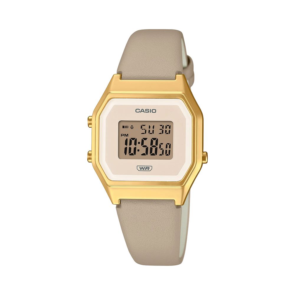 

Часы из коричневой кожи Casio