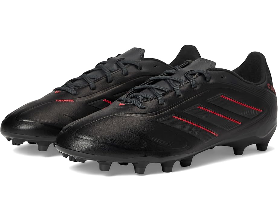 

Кроссовки adidas Kids Copa Pure 3 League Firm Ground/Multi Ground Soccer Cleats, цвет Black/Carbon/Lucid Red