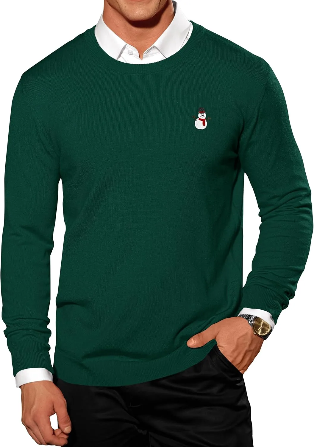 

Свитер мужской Arvilhill с рождественской вышивкой