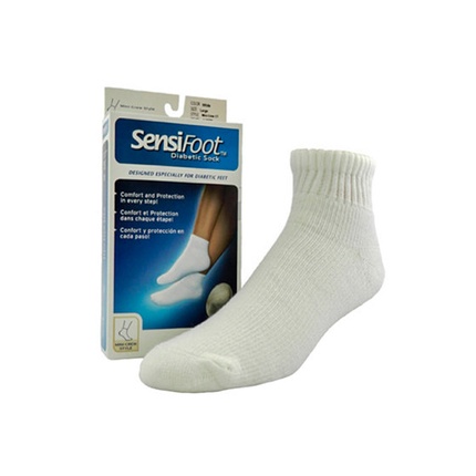 

Короткие носки Sensifoot Diabetes белые Jobst