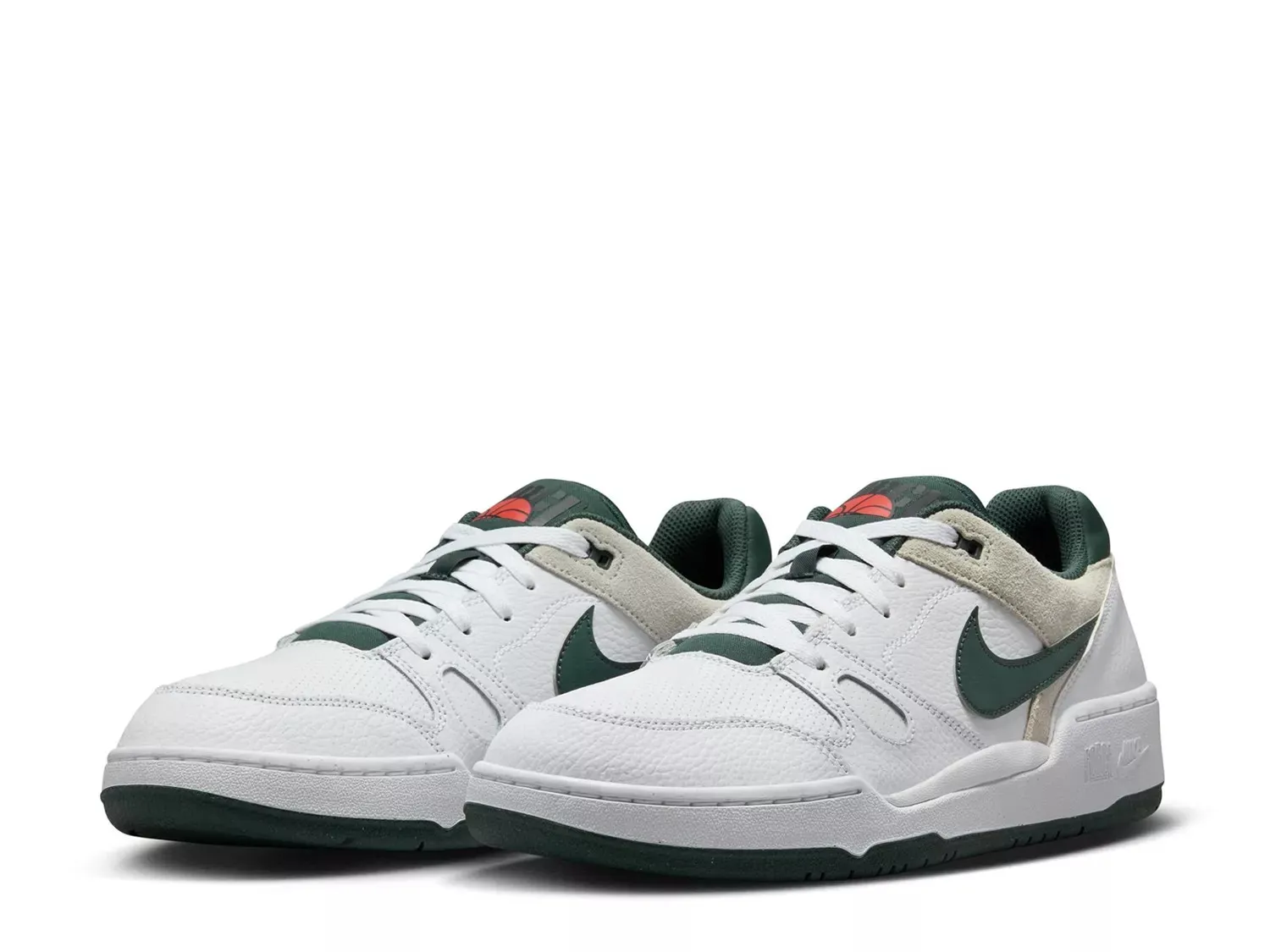 Кроссовки Nike Full Force — мужские, белые/зеленые — фото 3