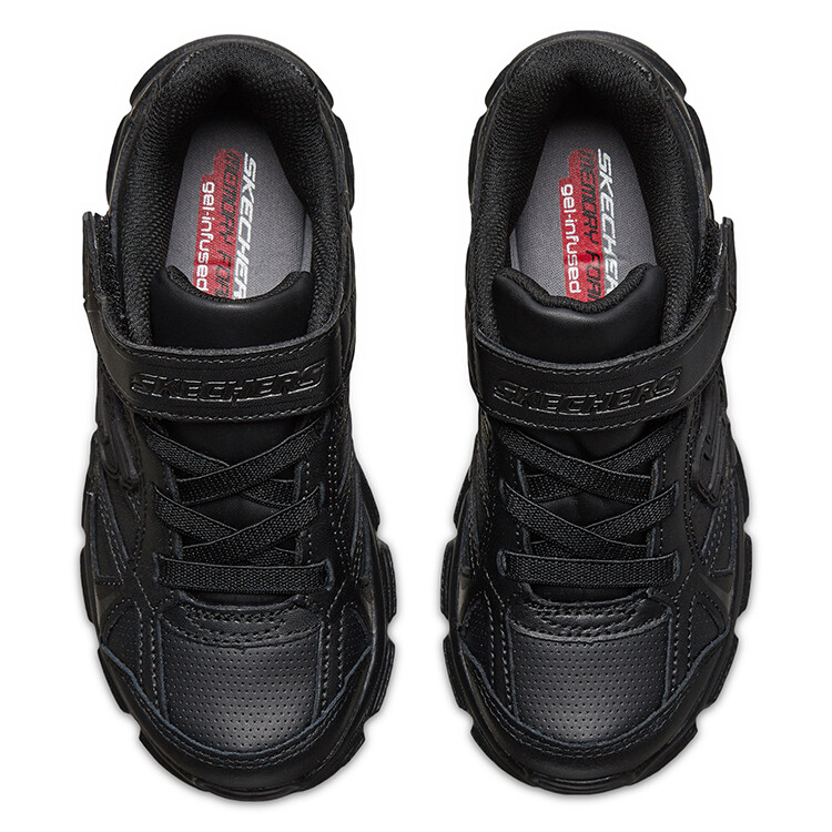 Детские кроссовки Tough Trax GS Low-top Black Skechers — фото 4