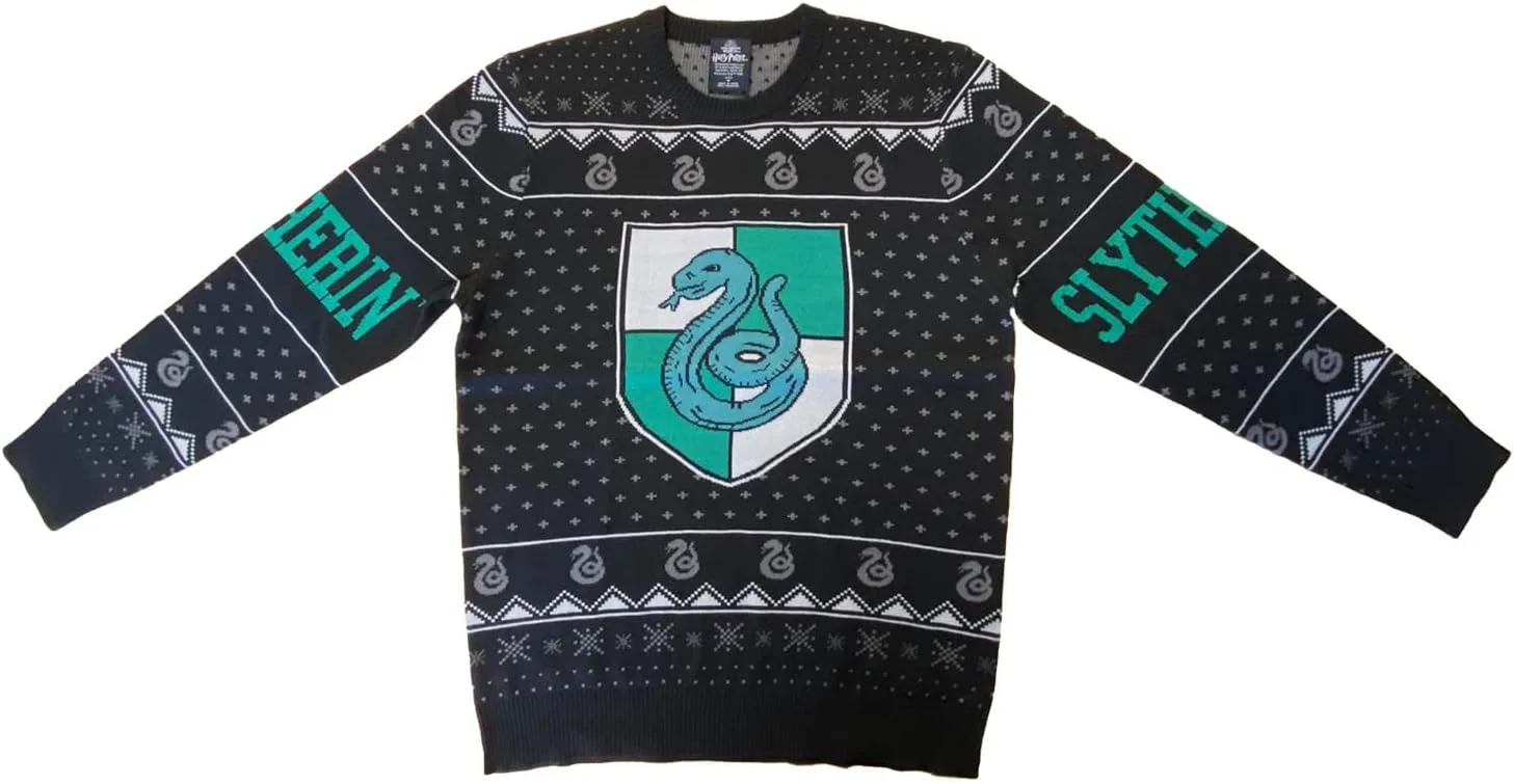 

Свитер мужской Harry Potter с гербами факультетов Bioworld